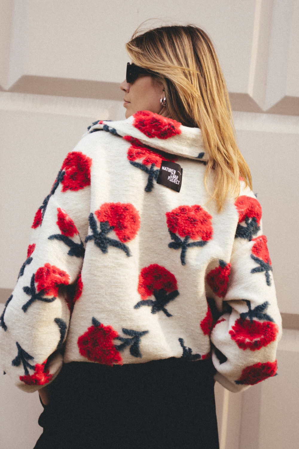 KURTKA POLAR MERINO BLANCS PEONY LOOP